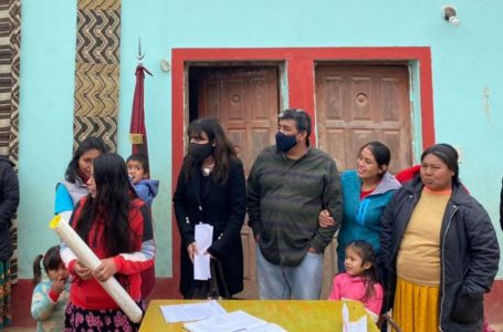 Artesanas recibieron en Alto La Sierra equipamiento del Banco de Herramientas