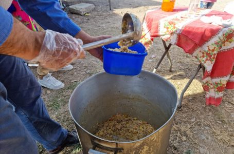 El equipo social de Dario Madile compartió un almuerzo comunitario en barrio Progreso