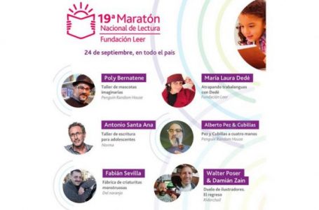 Educación invita a participar de la 19º Maratón Nacional de la Lectura