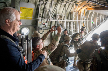 Jorge Taina llegó a Salta para supervisar el ejercicio “General Arias”