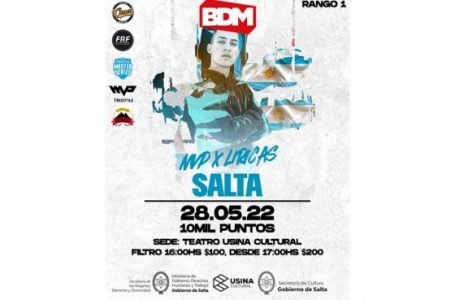 Convocan a jóvenes a participar en la competencia de freestyle “Líricas Subterráneas”