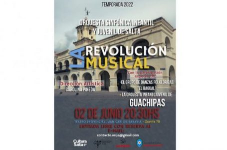 “La Revolución Musical” por la Orquesta Sinfónica Infantil y Juvenil