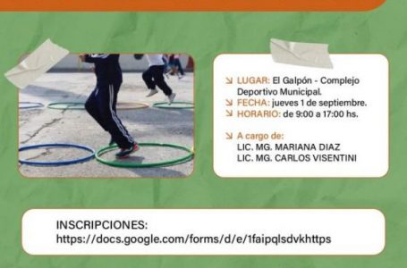 Se capacitará a docentes de educación física de la zona sur de Salta