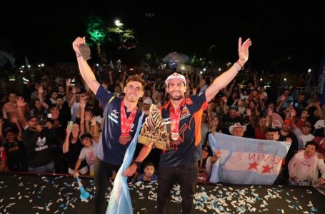 El gobernador Sáenz recibió y acompañó a los hermanos Benavides tras su regreso triunfal del Rally Dakar