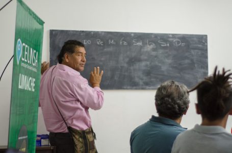 Comenzó el taller de construcción de instrumentos aerófonos andinos