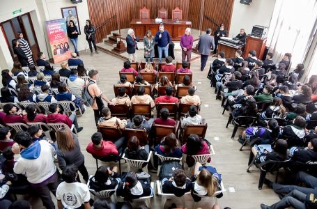 Se realizó hoy una nueva jornada del taller “voto joven, construyendo ciudadanía”