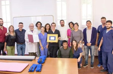 Reconocieron la labor del centro provincial de rehabilitación física