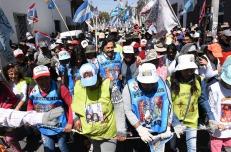 Sáenz: “Nuestros peregrinos son la manifestación viva de la fe de los salteños”