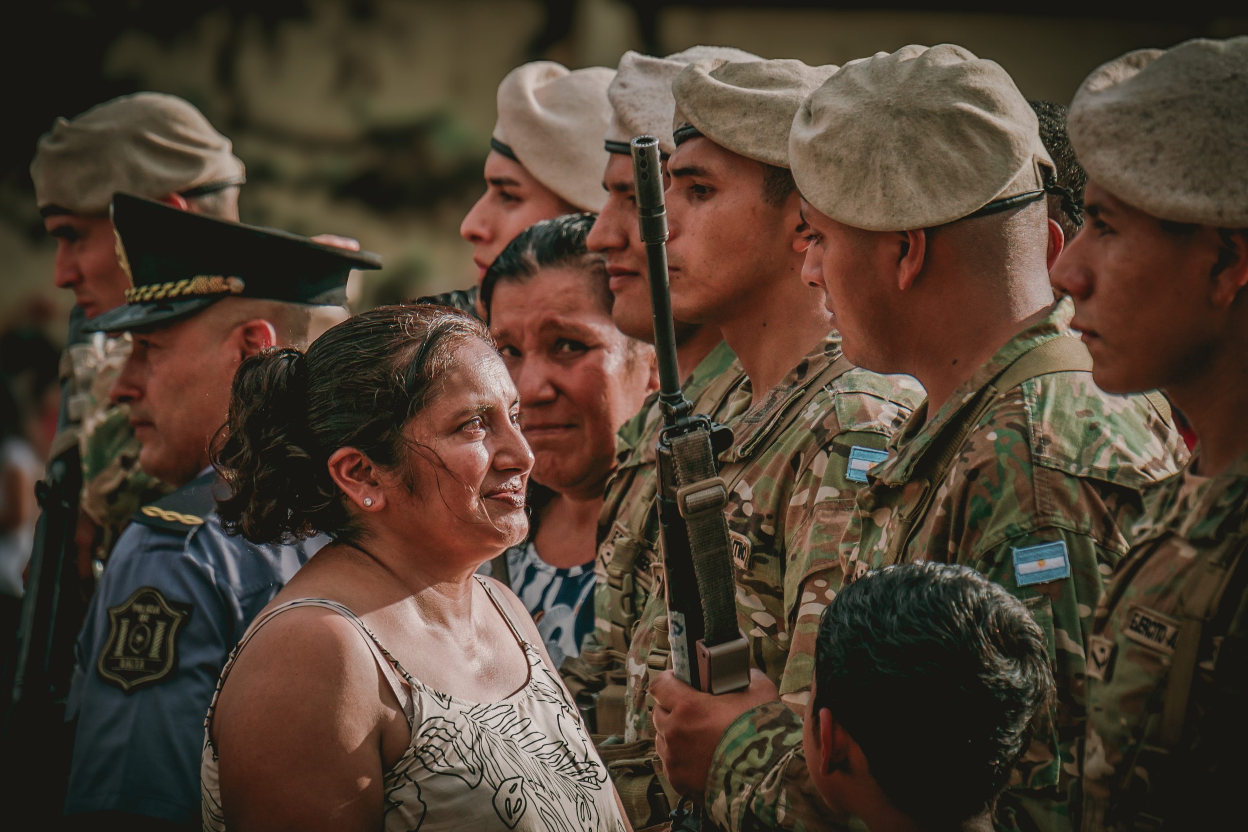 Más de 300 soldados recibieron de sus familiares un fusil del Ejército Argentino