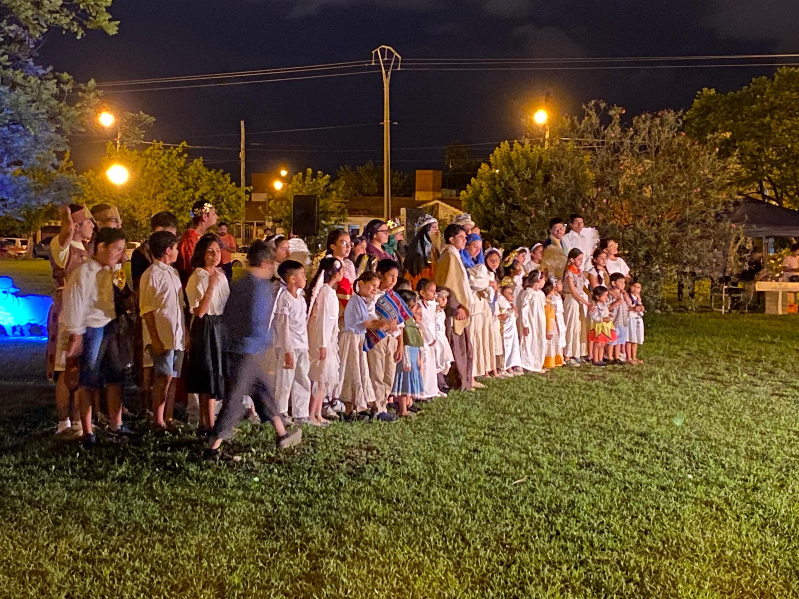 Pesebre Viviente Itinerante en los barrios de zona sur de la ciudad