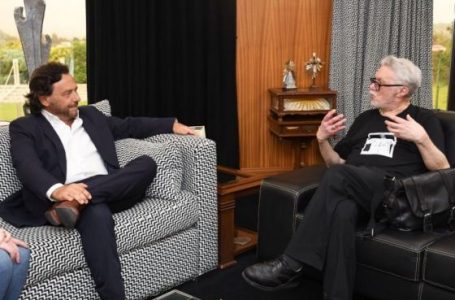 El gobernador Sáenz recibió a Jean Michel Bouvier