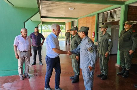 Articulan acciones para la puesta en funcionamiento del nuevo Escuadrón de Gendarmería Nacional en JV González