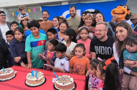 Emiliano Durand celebró junto a vecinos los 17 años del CIC de Santa Cecilia