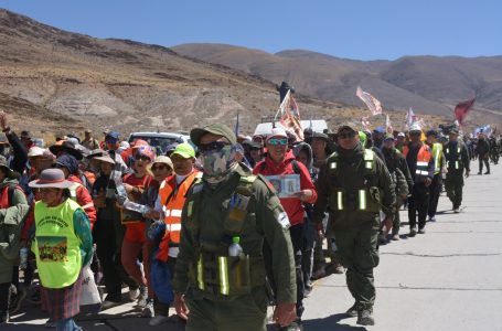 Gendarmería Nacional acompañó a la multitudinaria peregrinación de la Puna