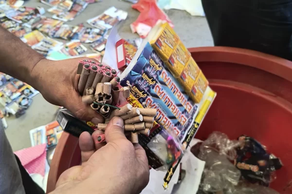 Aumentan los controles para erradicar la venta de pirotecnia sonora en toda la ciudad