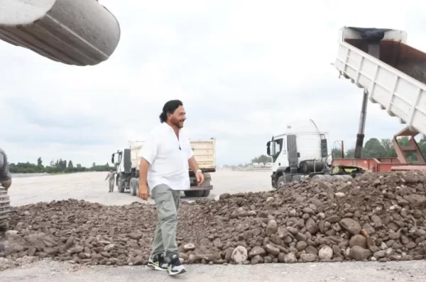 Sáenz supervisó los avances de las obras estratégicas para Salta