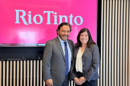En Nueva York, Sáenz anunció el inicio de las exportaciones de litio de Rio Tinto
