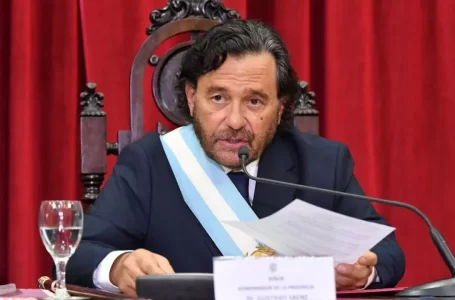 Apertura del 128° periodo de sesiones: Sáenz defendió un modelo de gestión con obra pública sostenida y equilibrio fiscal