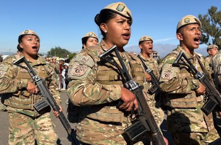 Un total de 260 soldados juraron fidelidad a la bandera en el Campo Histórico de la Cruz