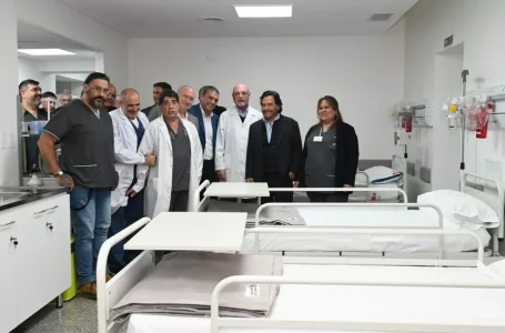 Se inauguró el servicio de emergencia del hospital Señor del Milagro