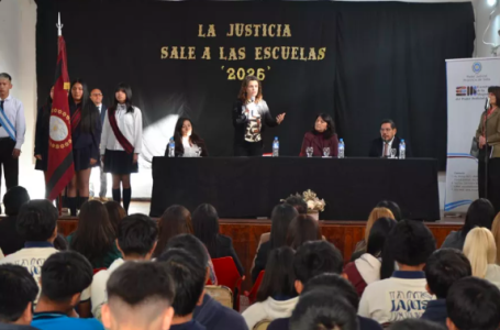 Lanzaron el ciclo 2026 del programa “La Justicia sale a las escuelas”