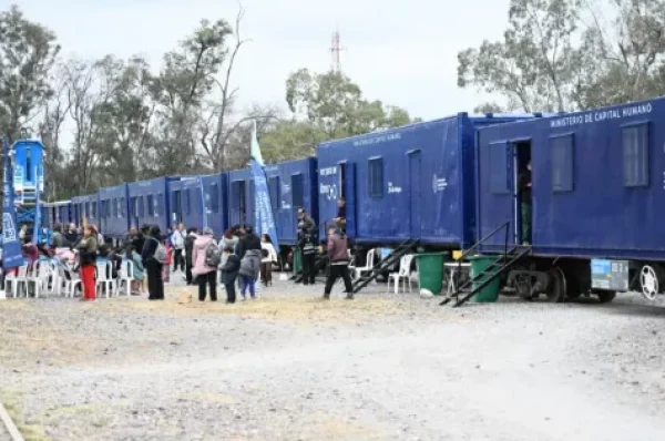 El Tren “25 de Mayo” atendió a más de 3.000 personas durante su paso por Campo Quijano