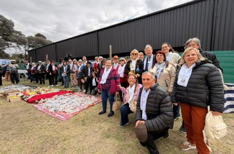 Misioneros llegaron al Milagro Salteño y repartieron yerba mate