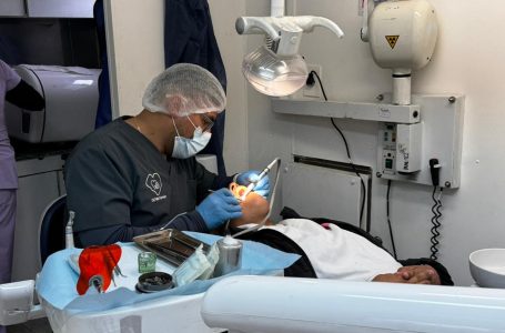 El móvil odontológico llegó hasta el CIC de Unión